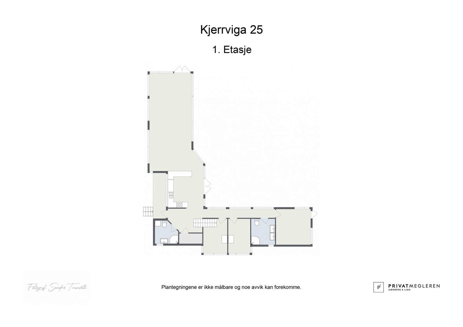 Plantegning 1.etg. - lagt av fotograf Galleribilde