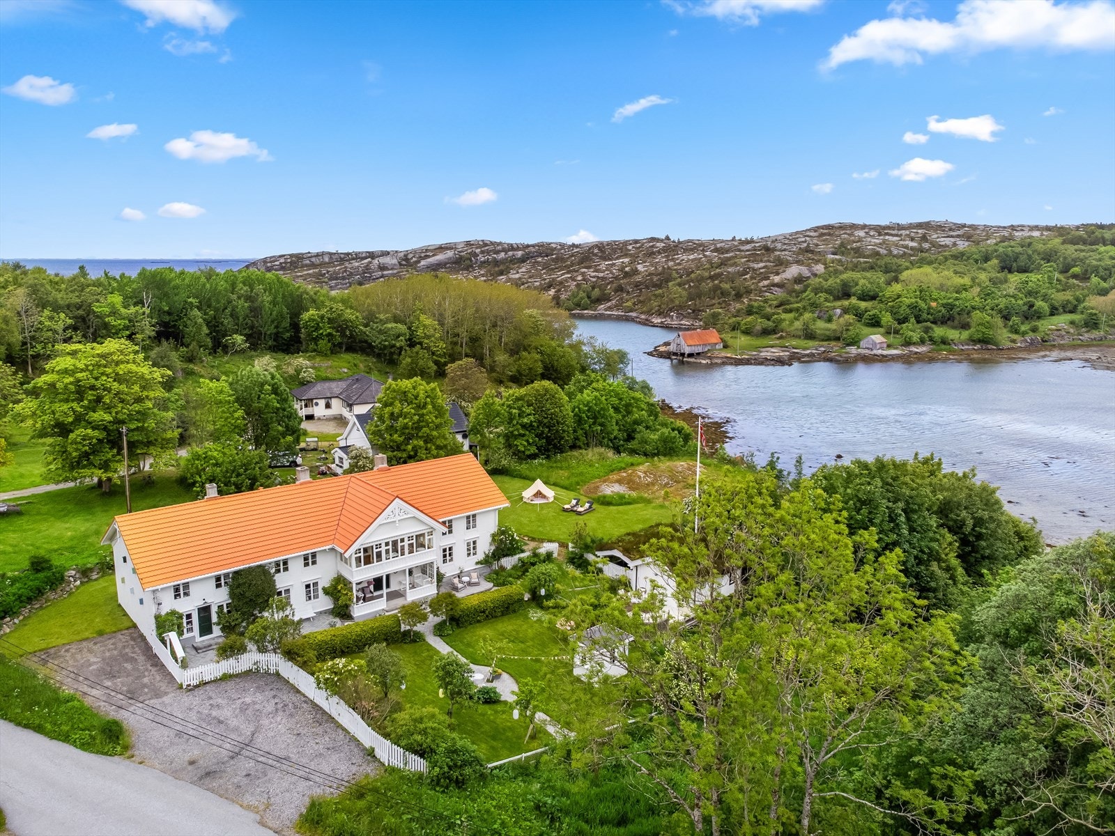Dronefoto Gløsvågveien 111 Galleribilde