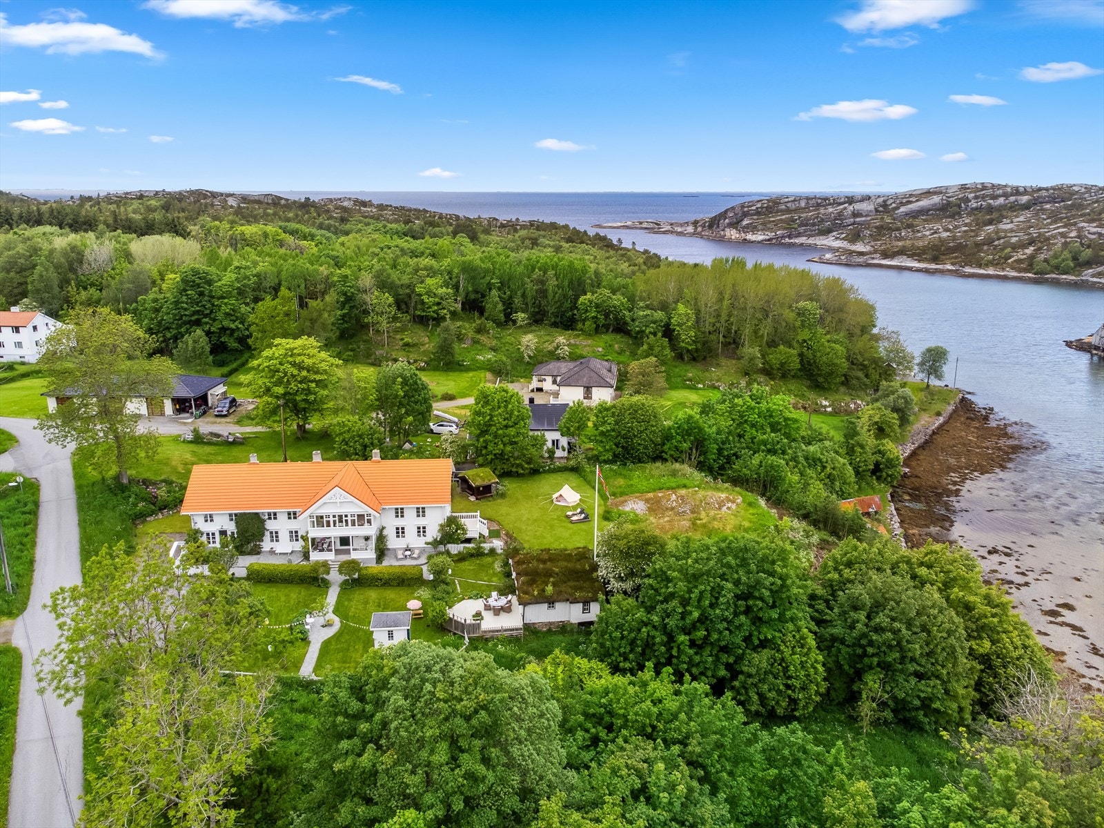 Dronefoto Gløsvågveien 111 Galleribilde