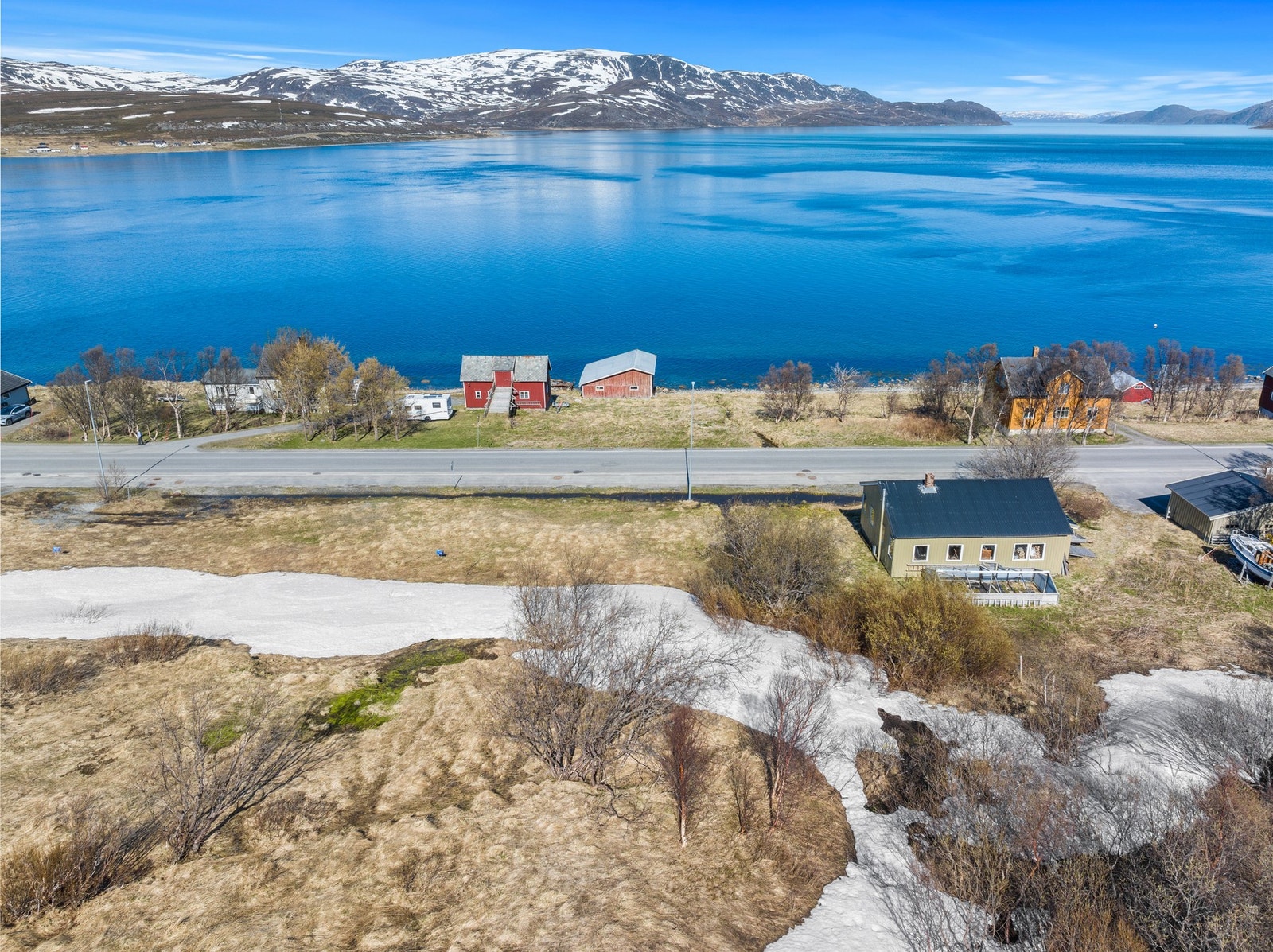 Her er det muligheter for å realisere boligdrømmen med sjøutsikt. Galleribilde