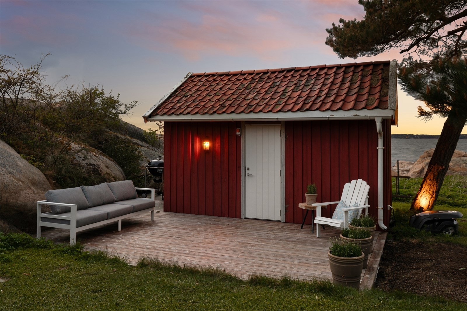 I tillegg er det anneks med eget bad. Galleribilde