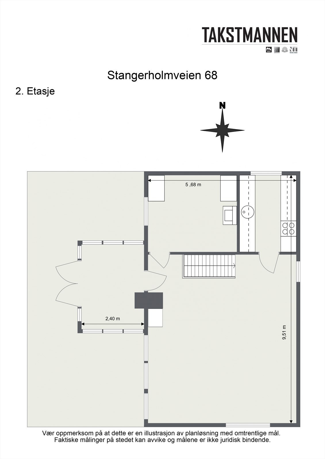 Plantegning 1. etasje. Galleribilde
