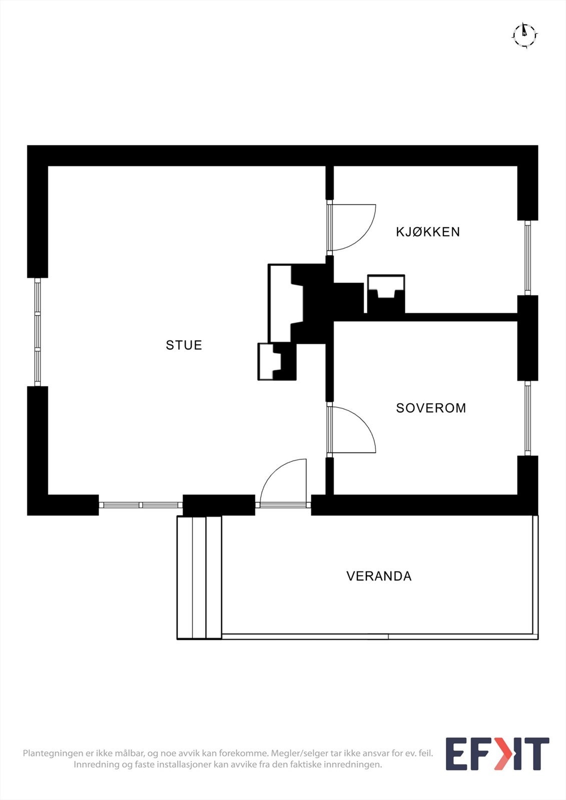 Planløsning, hemsen er ikke med på denne tegningen. Kjellerlem ned til krypkjeller på soverommet Galleribilde