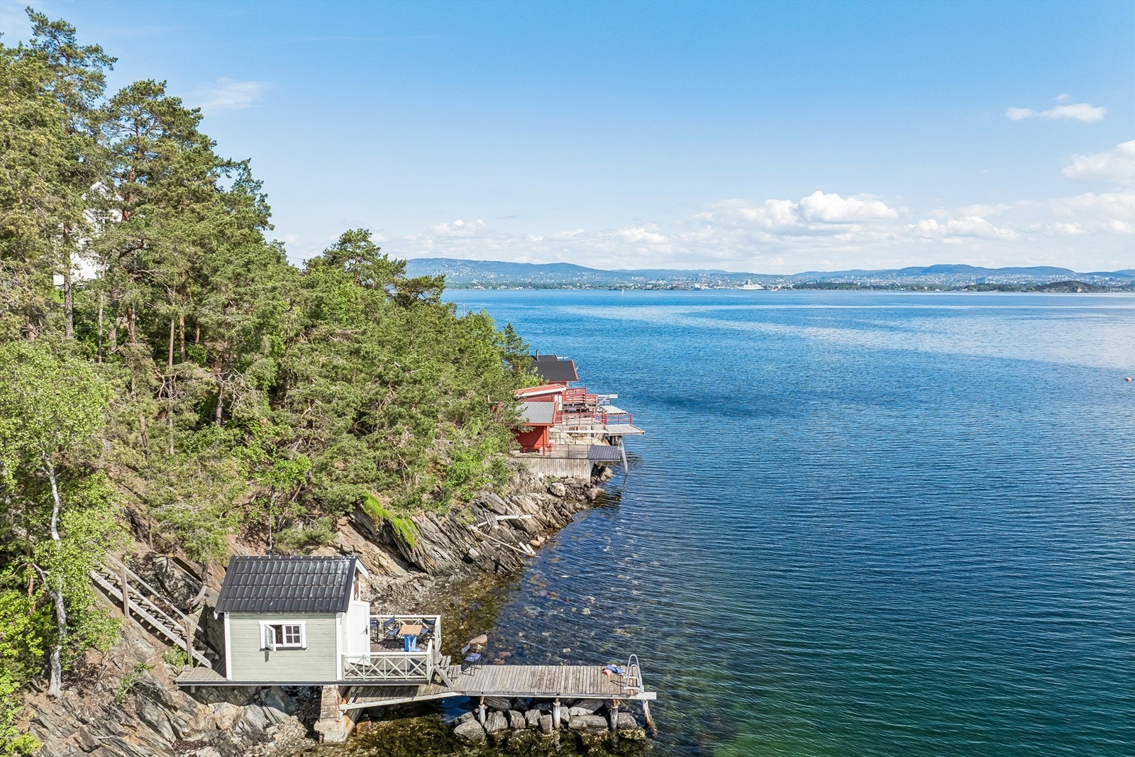Her ser man Oslo by i bakgrunnen. Galleribilde