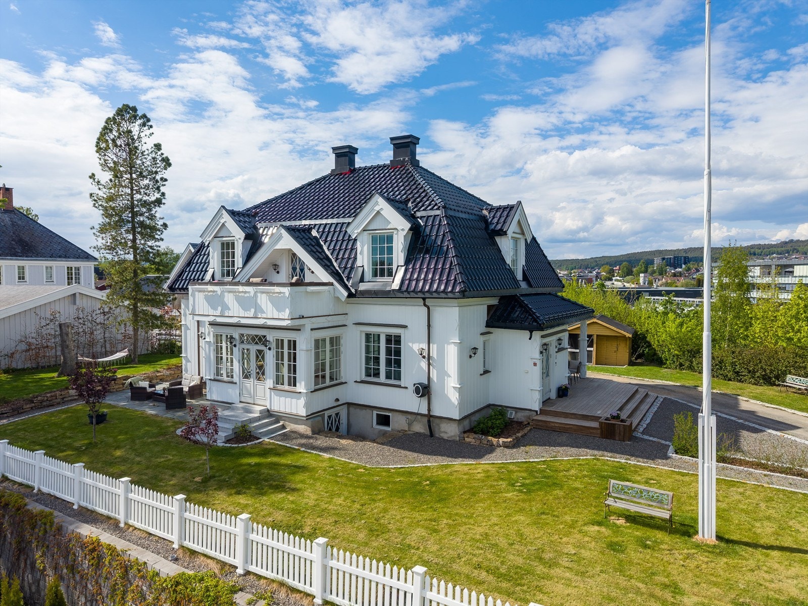 Dronefoto Galleribilde