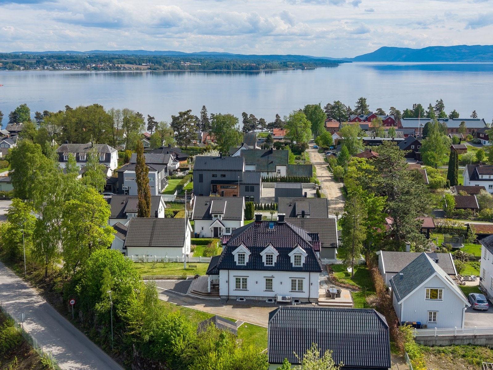Dronefoto Galleribilde