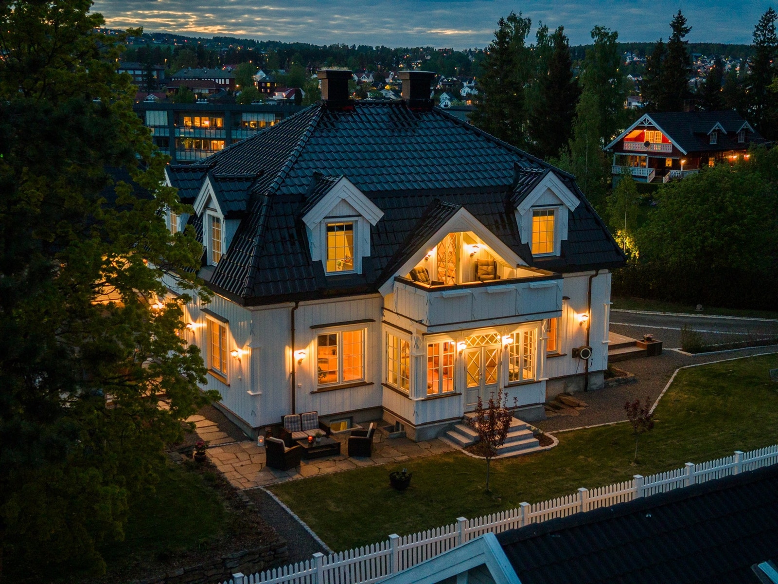 Dronefoto Galleribilde