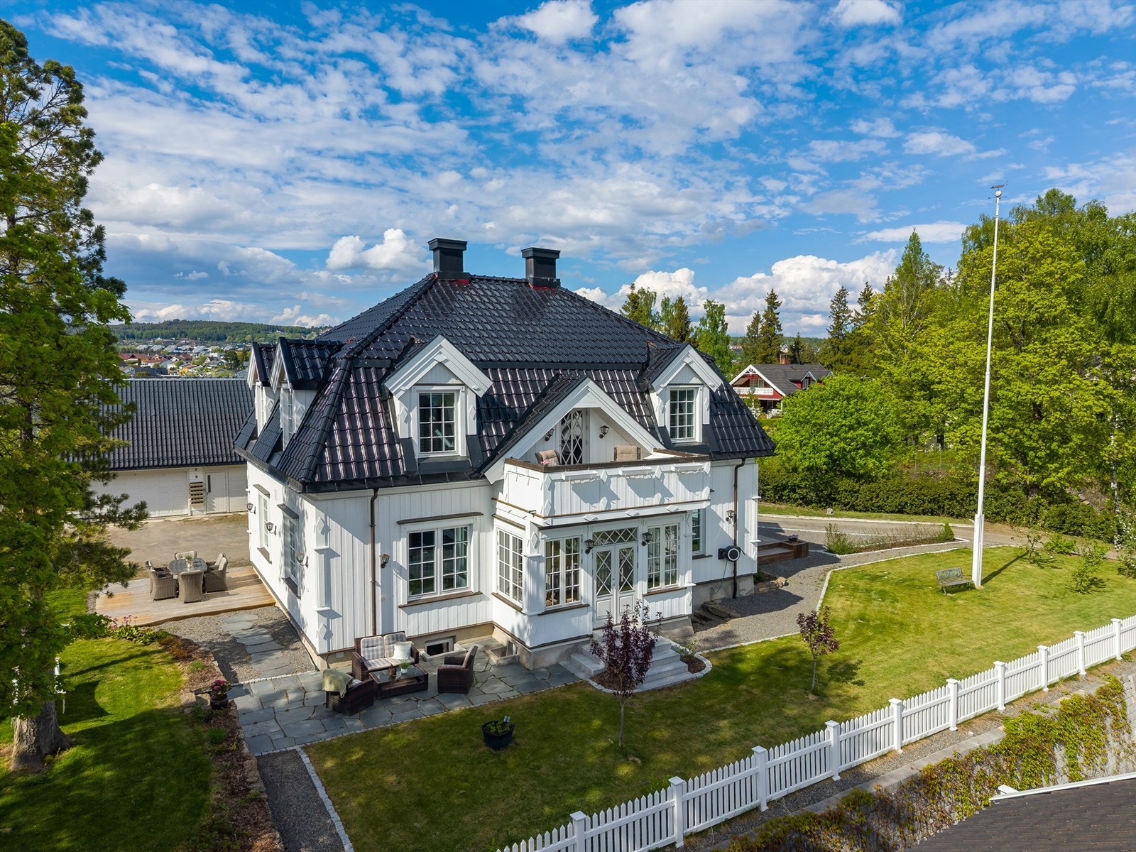 Dronefoto Galleribilde