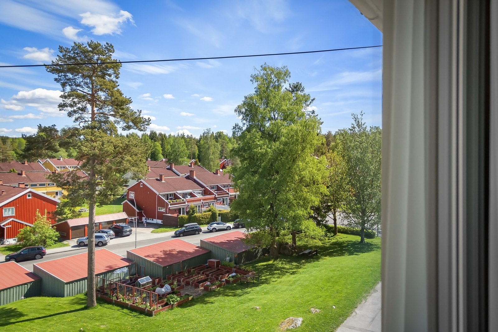 Utsikt fra soverom. Galleribilde