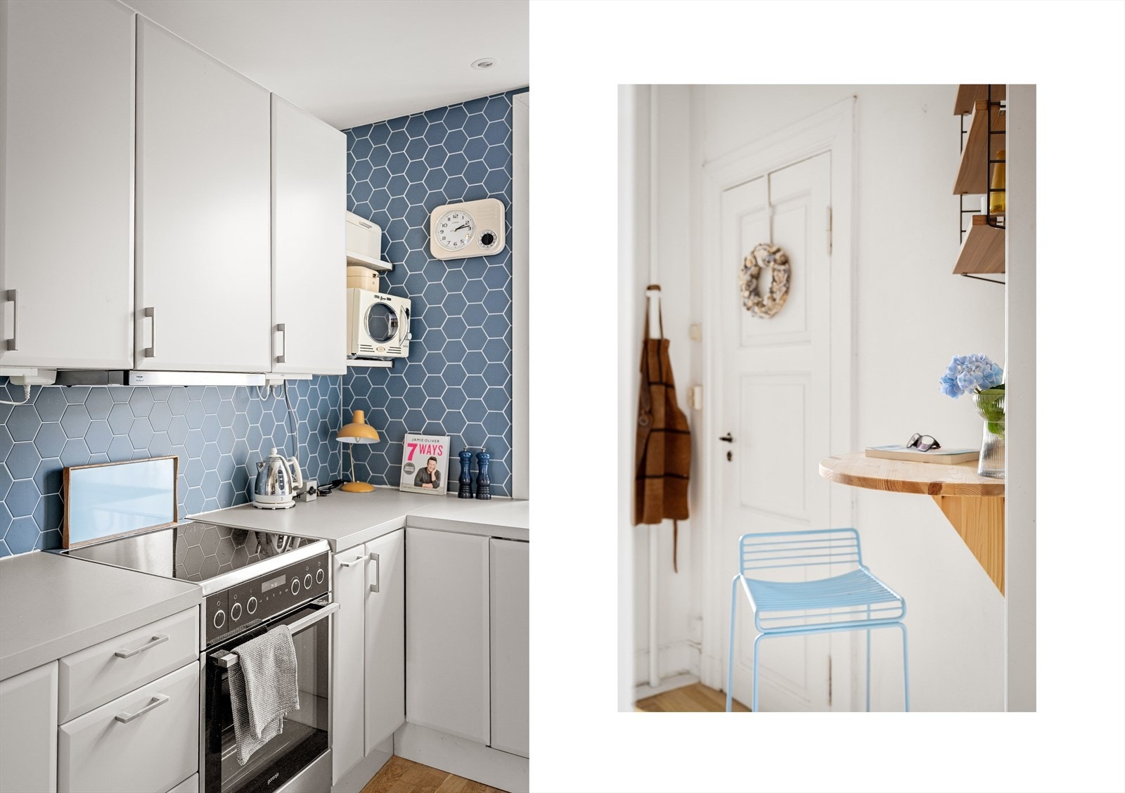 Lyst og tidløst IKEA-kjøkken fra 2018. Galleribilde