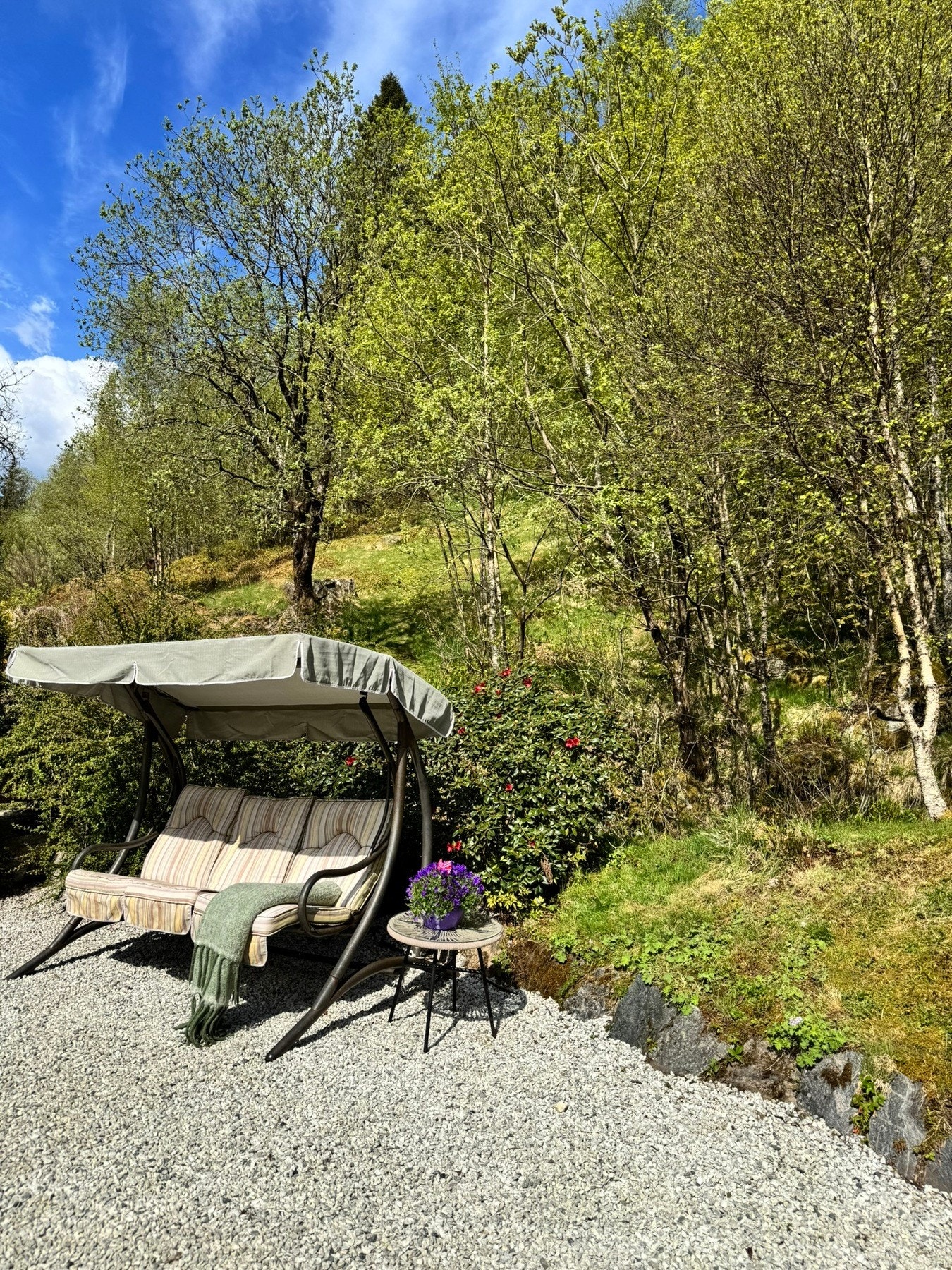 Selgers bilde av den flotte uteplassen. Galleribilde