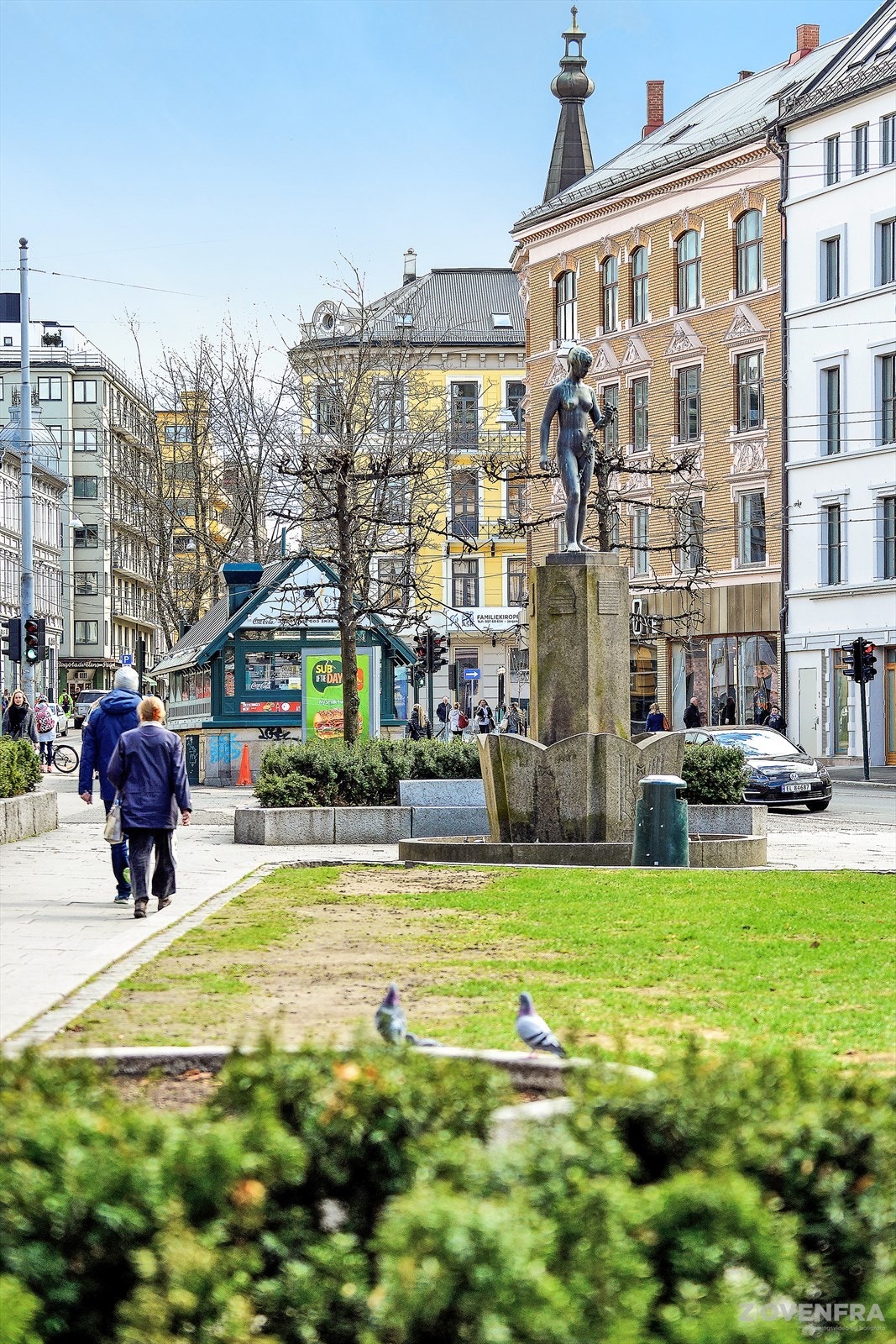Valkyrie plass øvre del av Bogstadveien Galleribilde