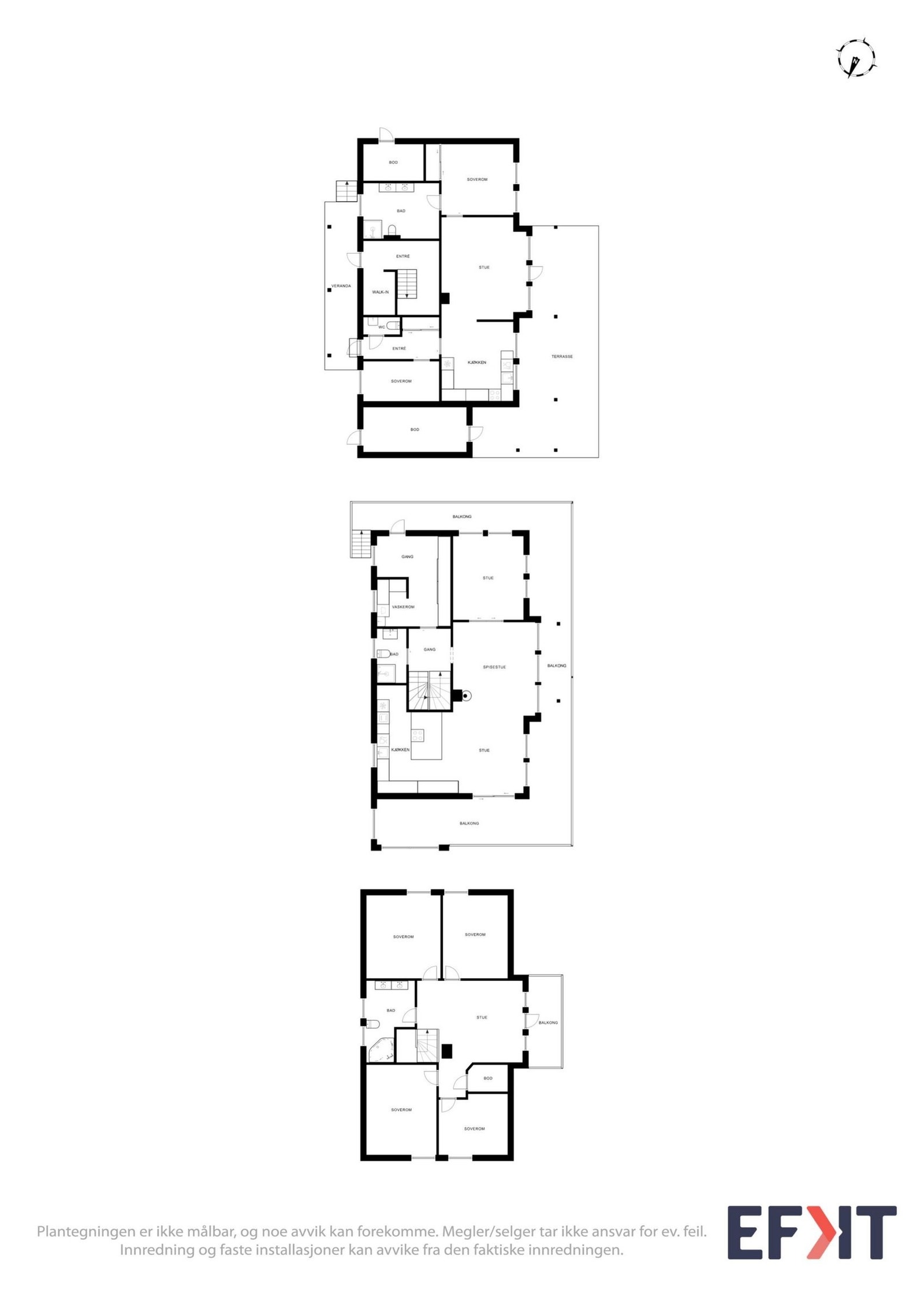 Plantegning 2 etasje Galleribilde