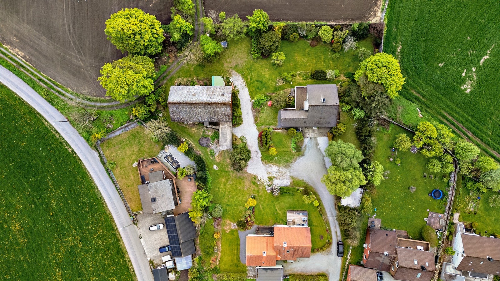 Oversiktsbilde - drone Galleribilde