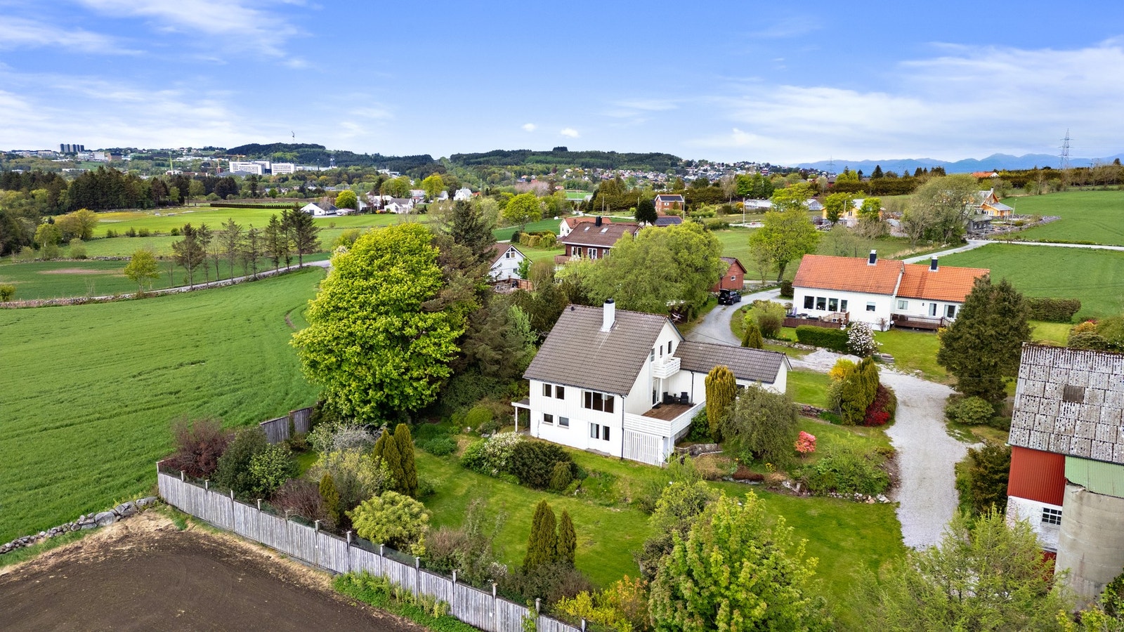Dronebilde Galleribilde