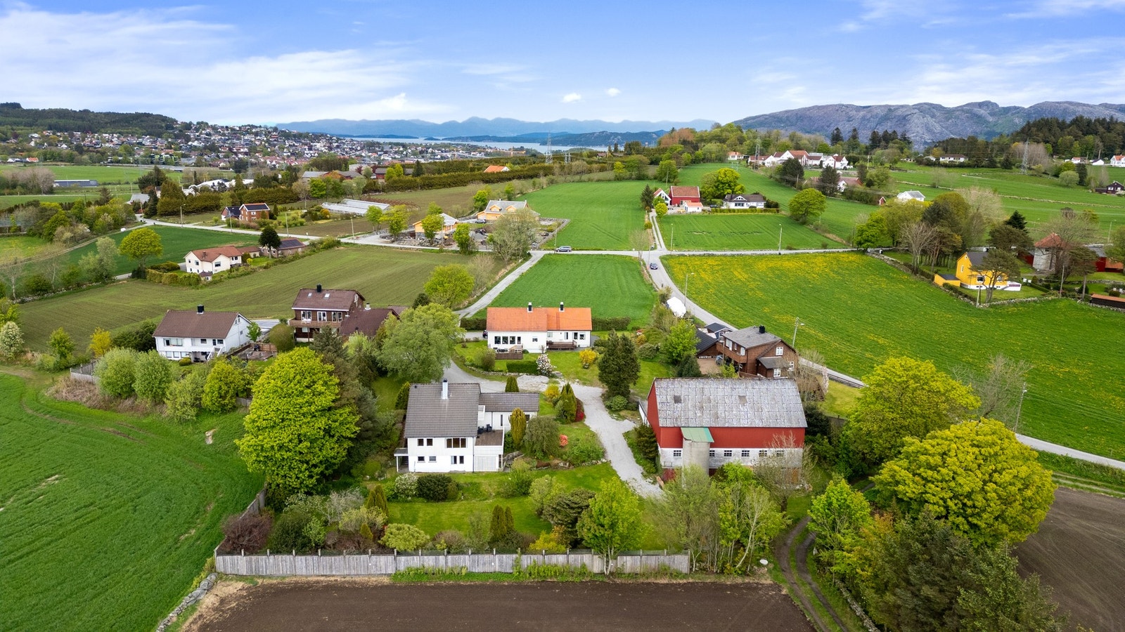 Dronebilde Galleribilde