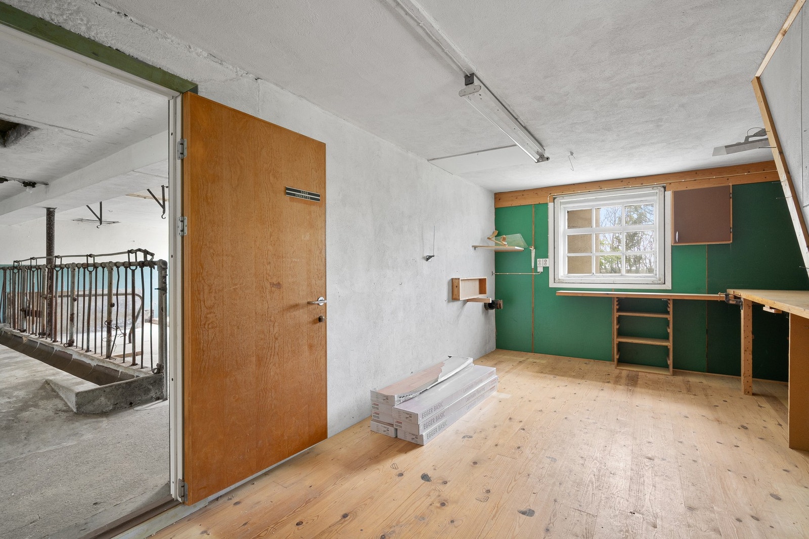 Verksted i 1. etasje i Låven Galleribilde