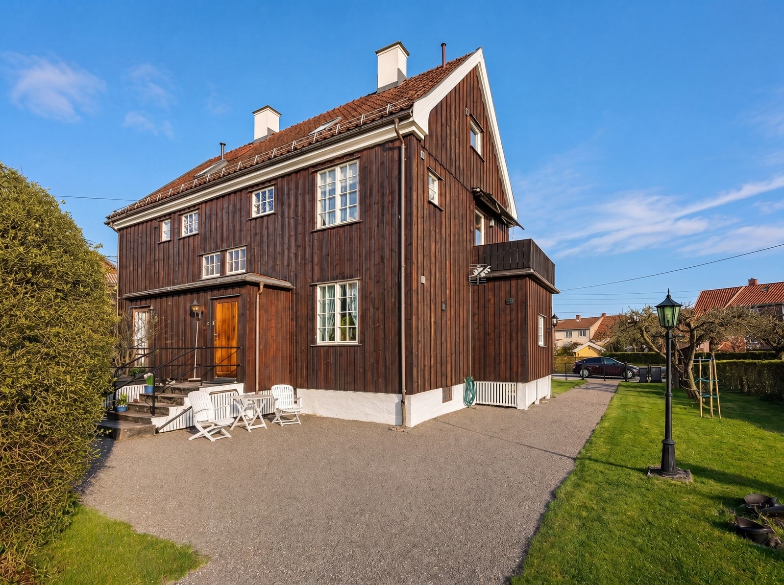 Her har vi fått AI til å vise omtrent hvordan det ville sett ut i kveldssolen. Galleribilde