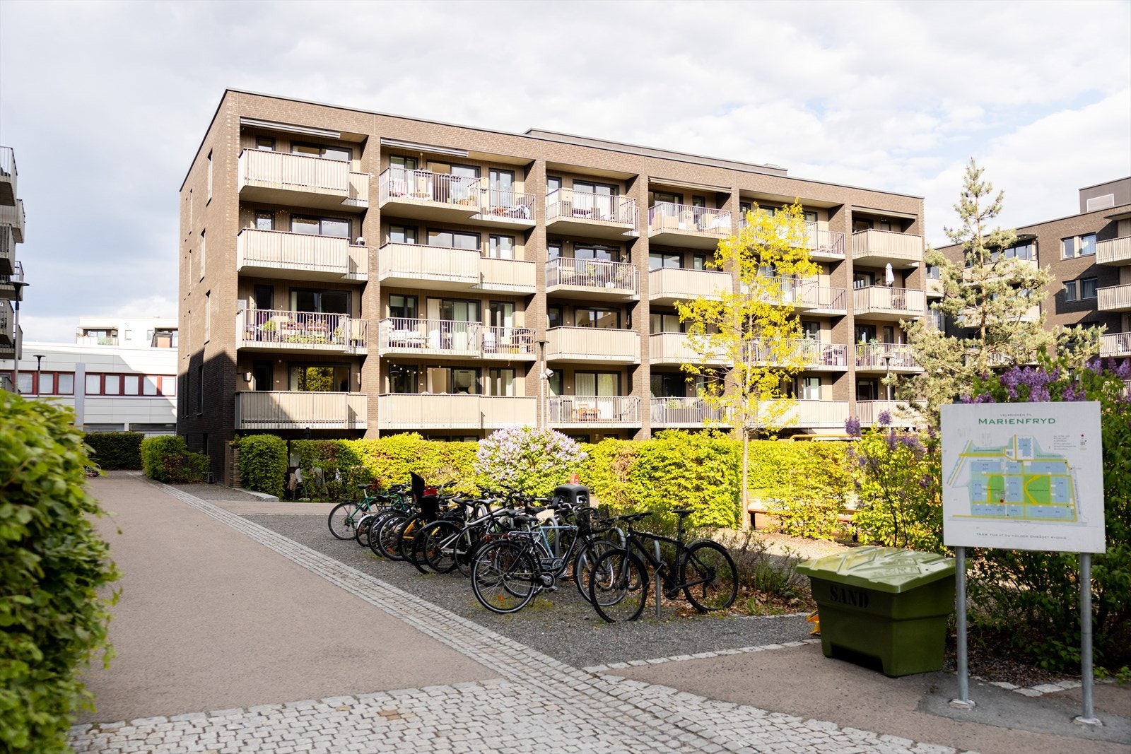 Sameiet har hyggelige fellesområder. Galleribilde
