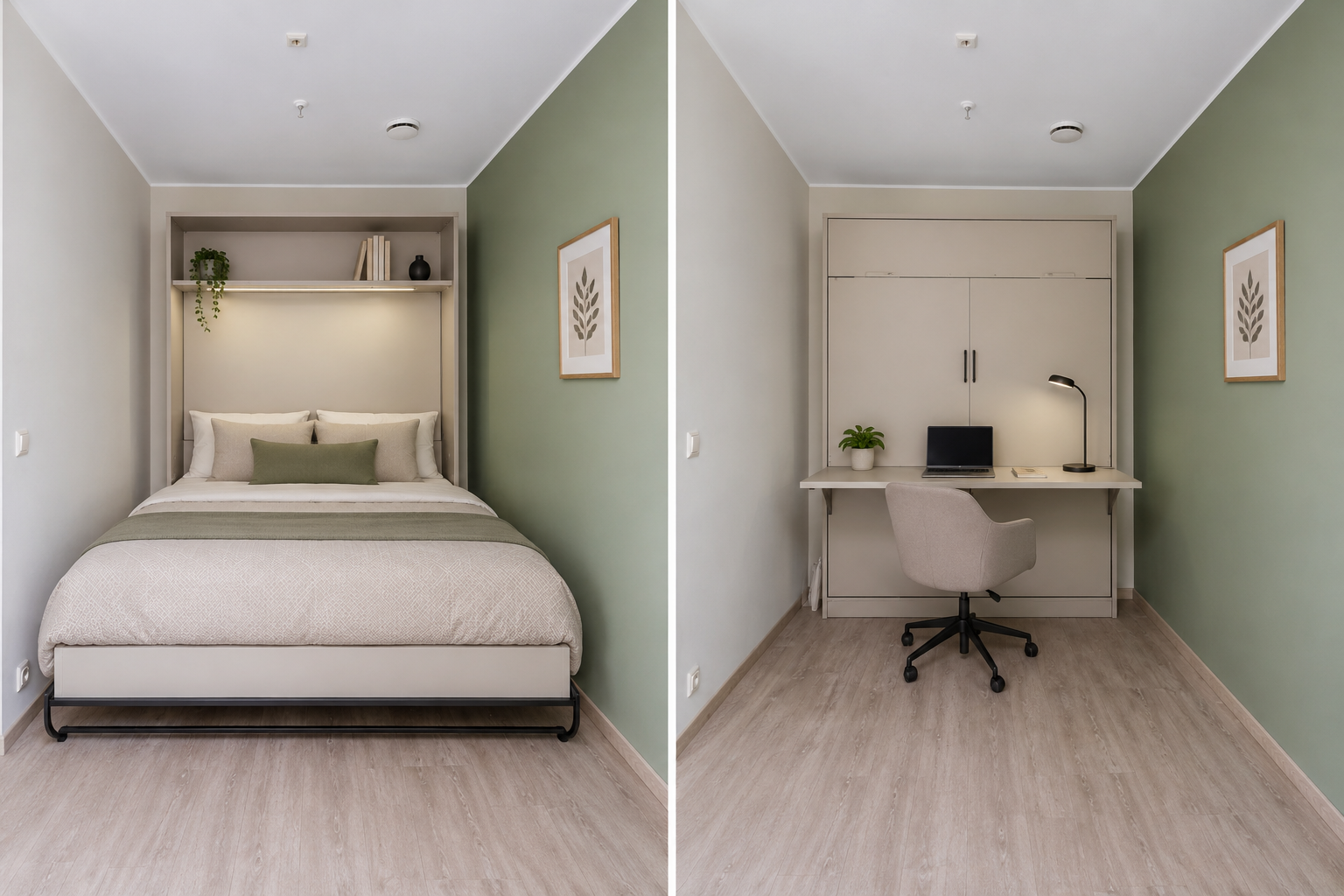 Digital styling er brukt for å illustrere mulig møblering og innredning. Møbler og interiør er lagt til, uten bygningsmessige endringer eller endringer av rom, overflater, utsikt eller lysforhold. Se originale bilder for boligens faktiske tilstand. Galleribilde