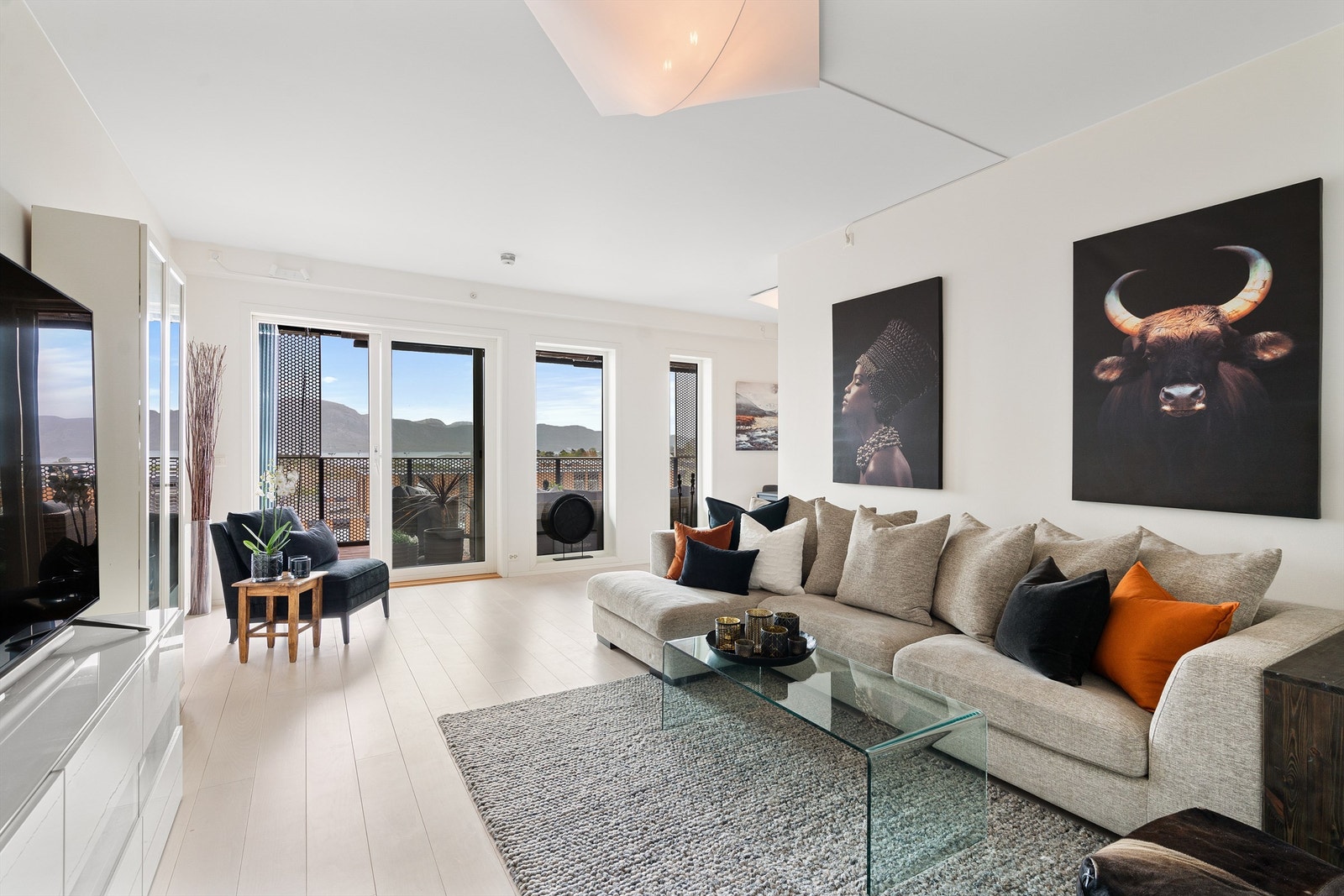 Leiligheten ha balansert ventilasjon og vannbåren varme. Foto: Fotograf Hanne Tolleshaug Galleribilde