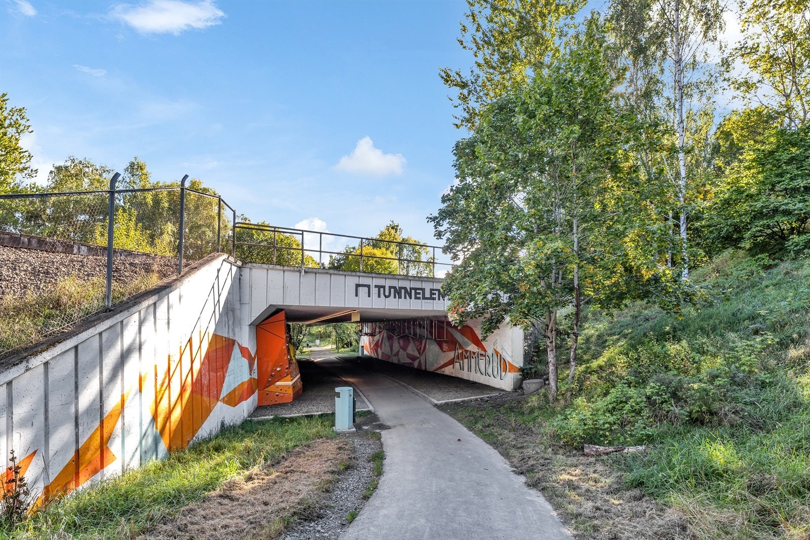 Like ved leiligheten har man tilgang til Grorudparken. Galleribilde