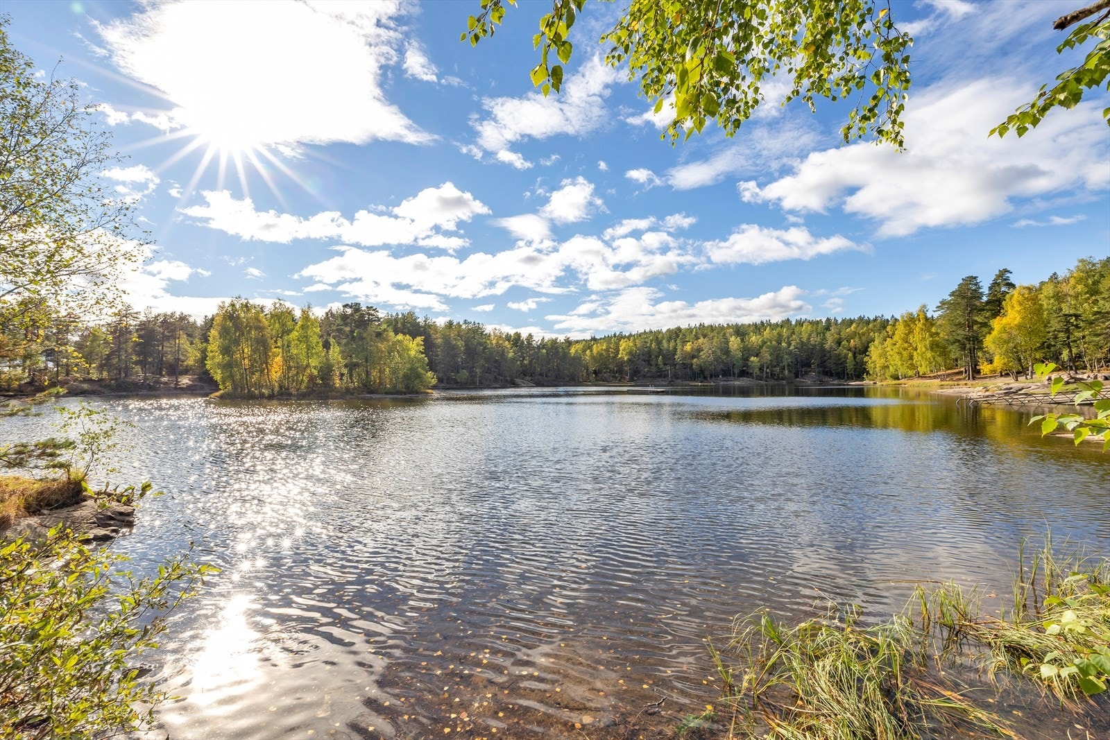 Fra leiligheten er det også gangavstand til Steinbruvannet på Grorud og Vesletjern på Ammerud. Galleribilde