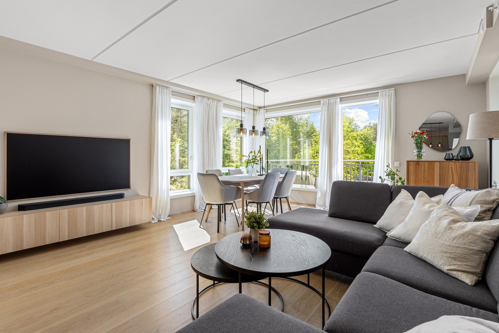 Kantorveien 10 - moderne 3-roms hjørneleilighet i hyggelige Kantorbekken Terrasse sameie Galleribilde