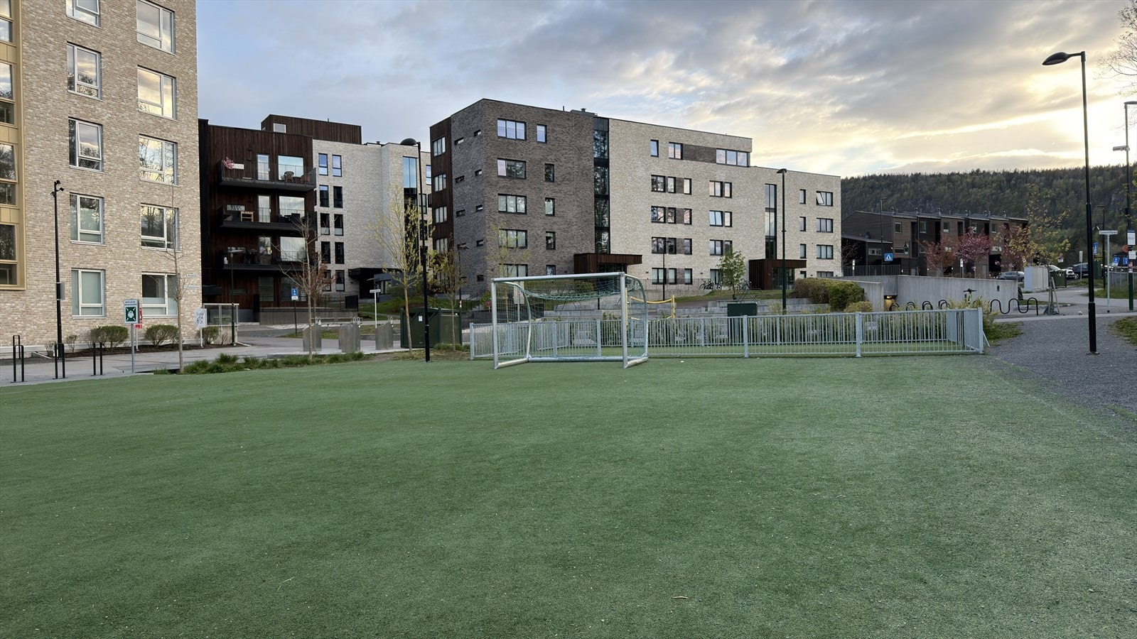Fotballbane i nærområdet. Selgers private bilde. Galleribilde
