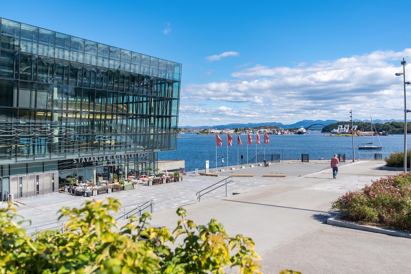 Boligen ligger i gåavstand fra Konserthuset i Stavanger. Galleribilde