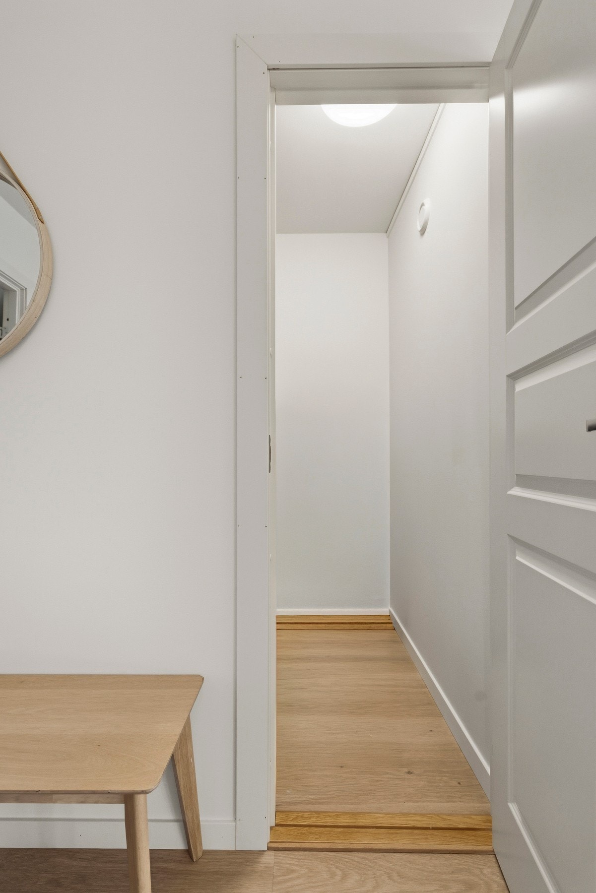 I entreen har du en praktisk innvendig bod med ekstra lagringsplass Galleribilde