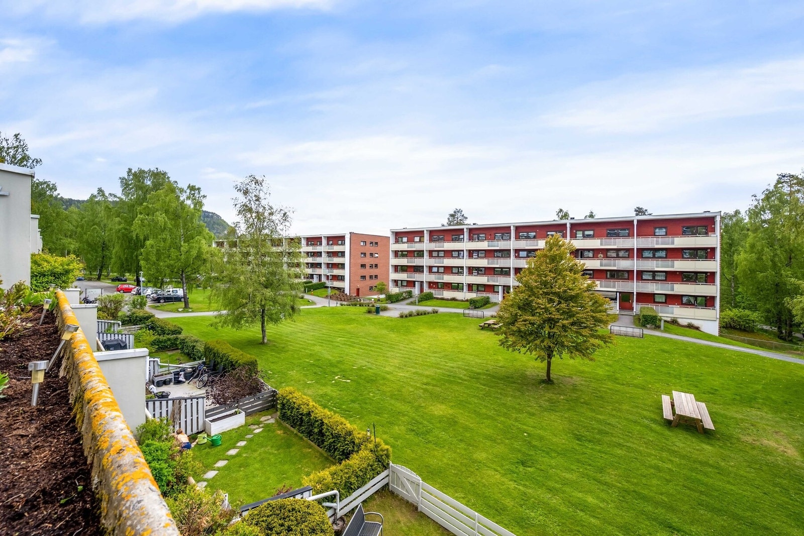 Flott utsyn over fellesområder Galleribilde