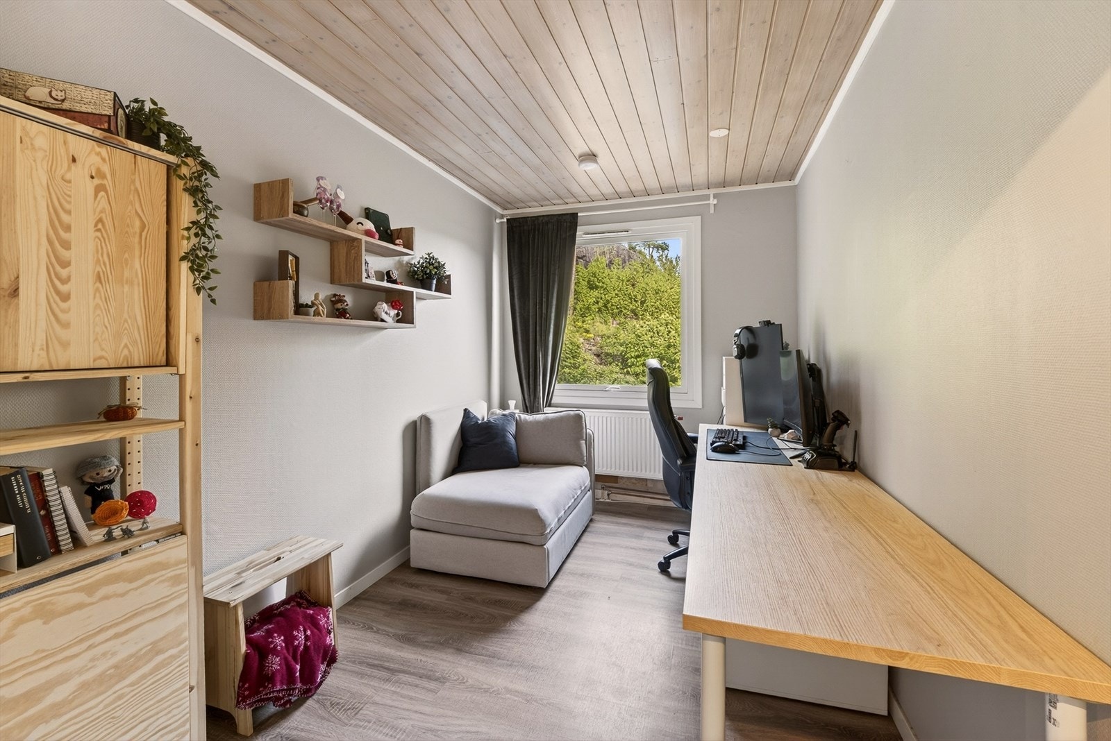 Utleiedel: Her er det også et kontor, alternativt et soverom nummer 2. Galleribilde