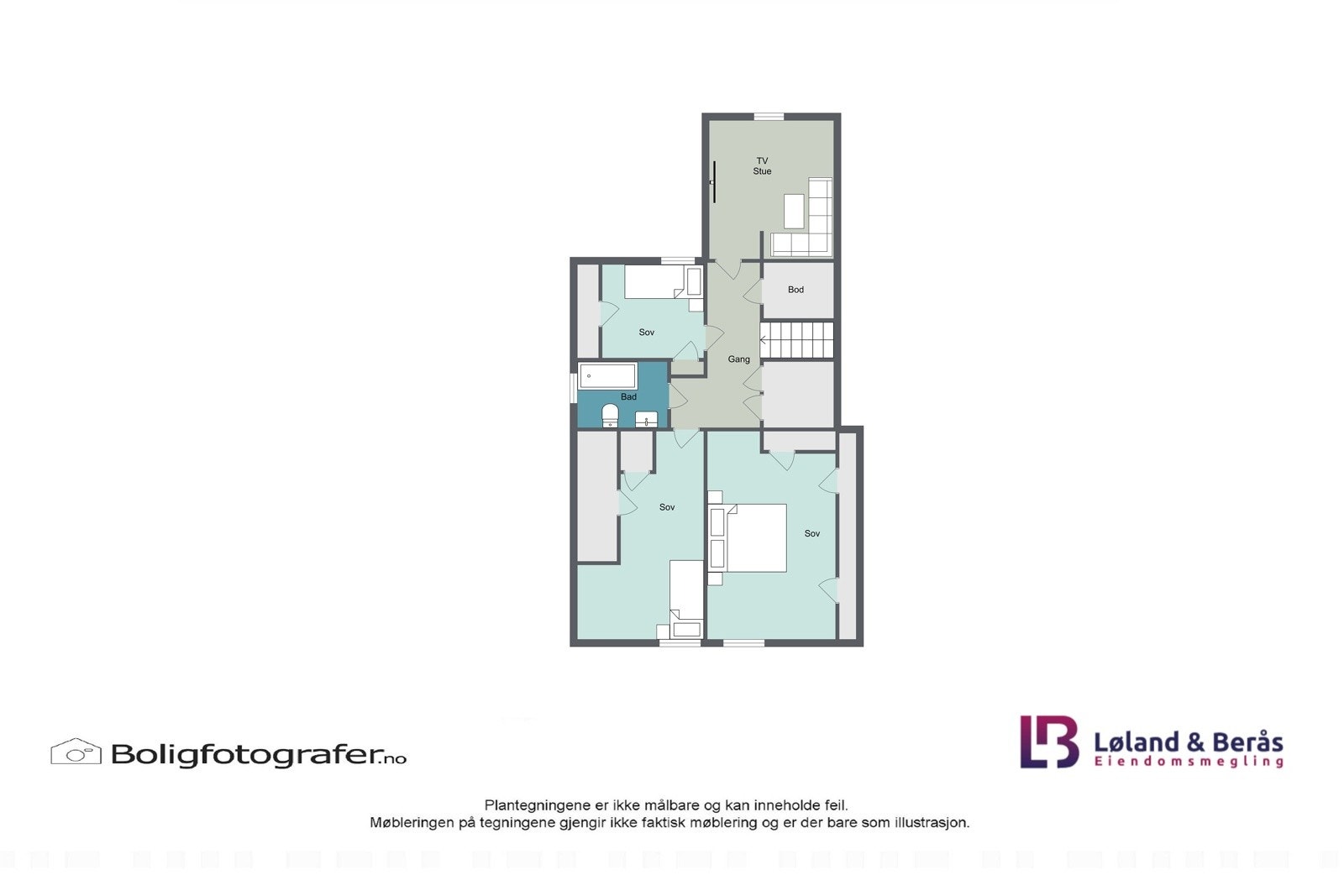 Plantegning 2. etasje Galleribilde