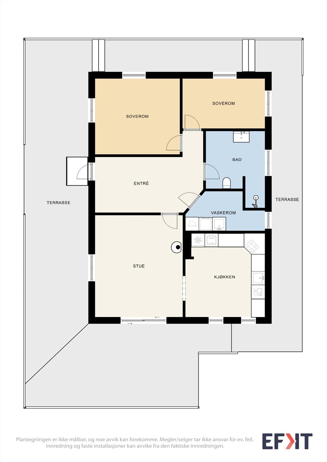 Plantegning: Galleribilde