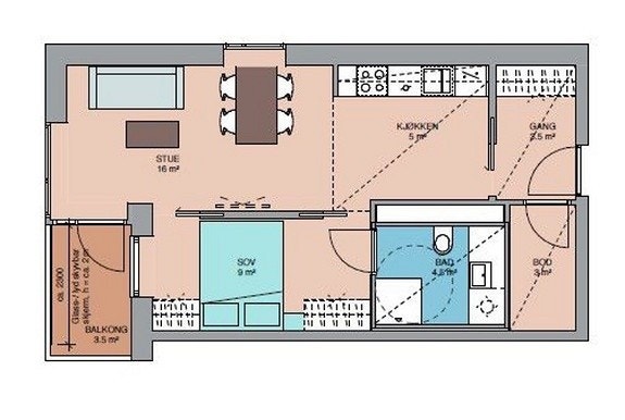 Planløsning Galleribilde
