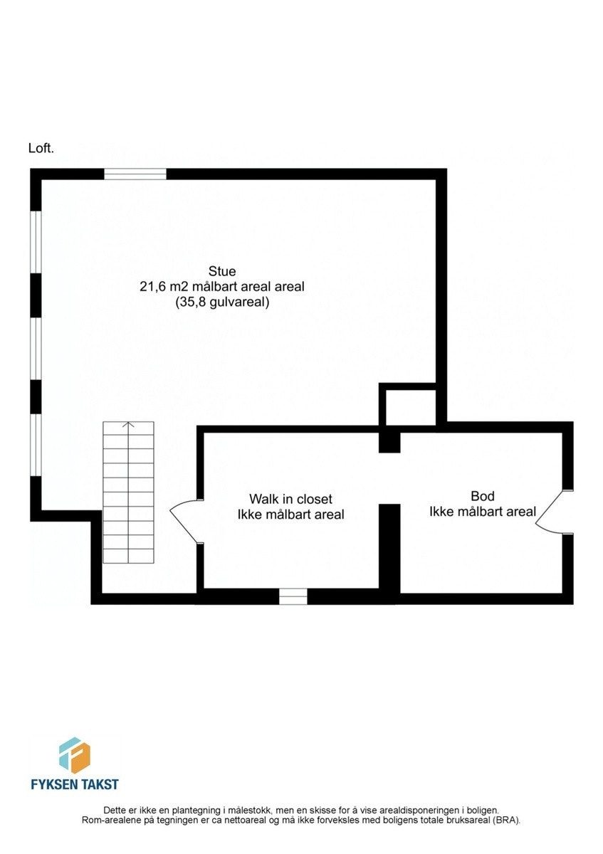 Plantegning 3.etg Galleribilde