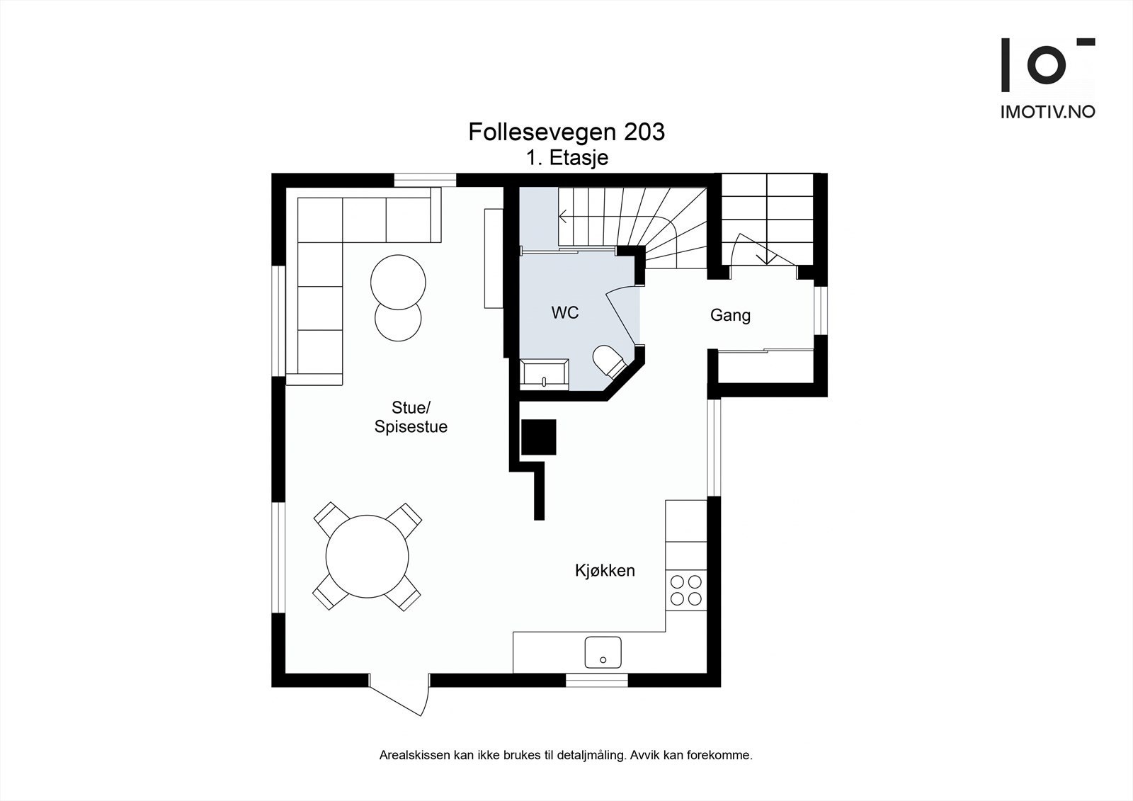 Plantegning første etasje. Galleribilde