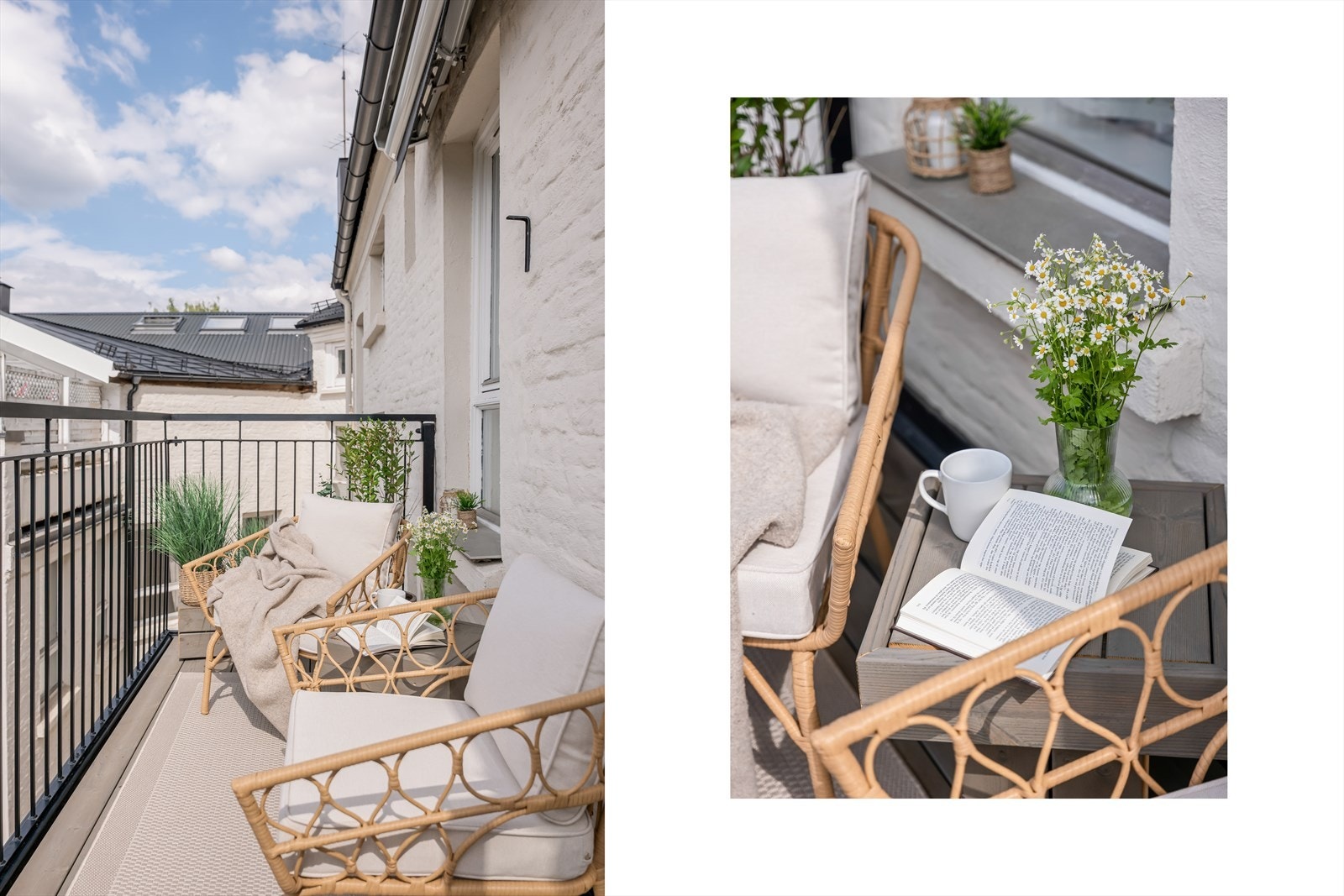 Vestvendt balkong med en av sameiets aller beste plasseringer. Her kan du nyte solrike ettermiddager og lange sommerkvelder, med sol til ca. kl. 20:30 på klare dager. Galleribilde