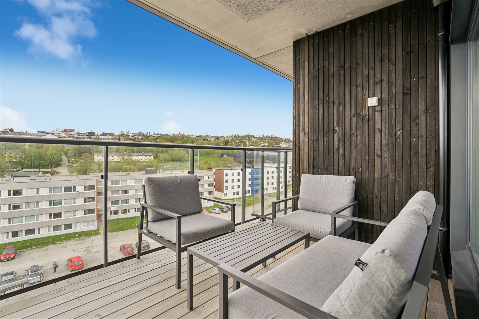 Her er det plass til besøk av venner og familie. Galleribilde
