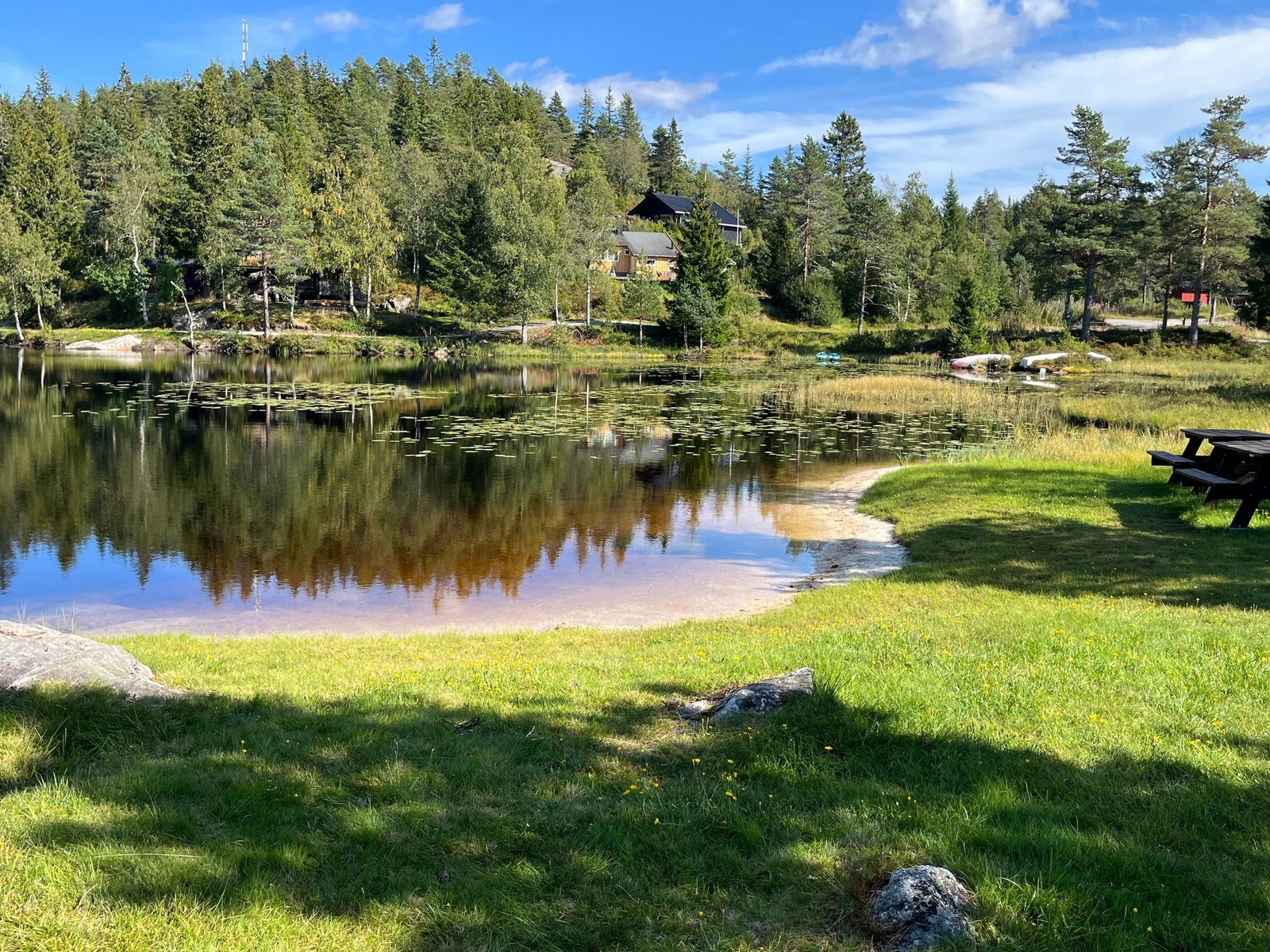 Fellesområde, sandstrand Galleribilde