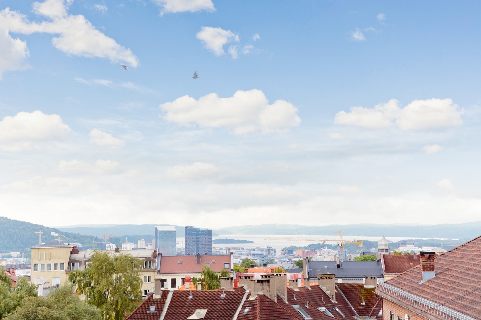 Nydelige utsiktsforhold. Galleribilde