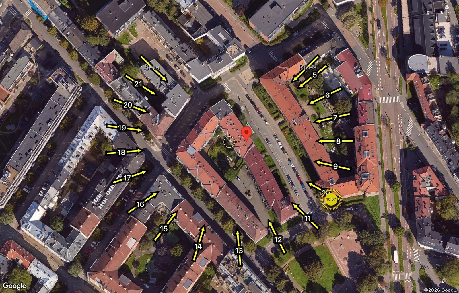 Solgangen på Jens Bjelkes gate 82G Galleribilde