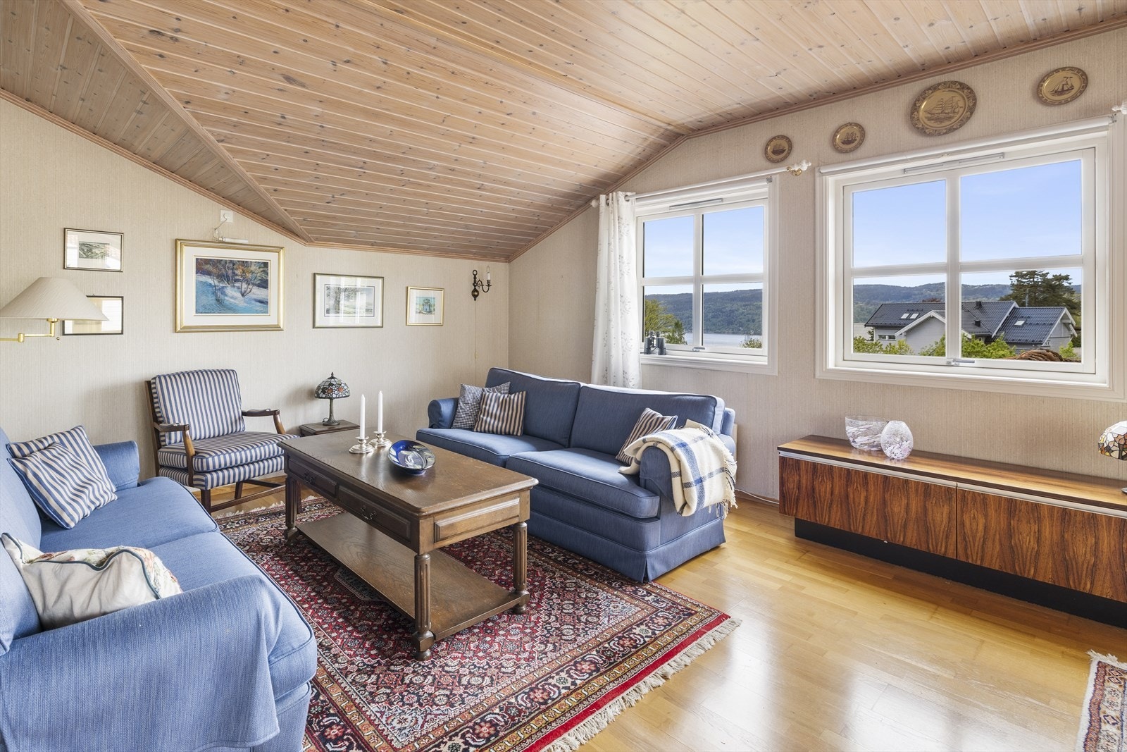 Plass til et hyggelig sofaområde Galleribilde