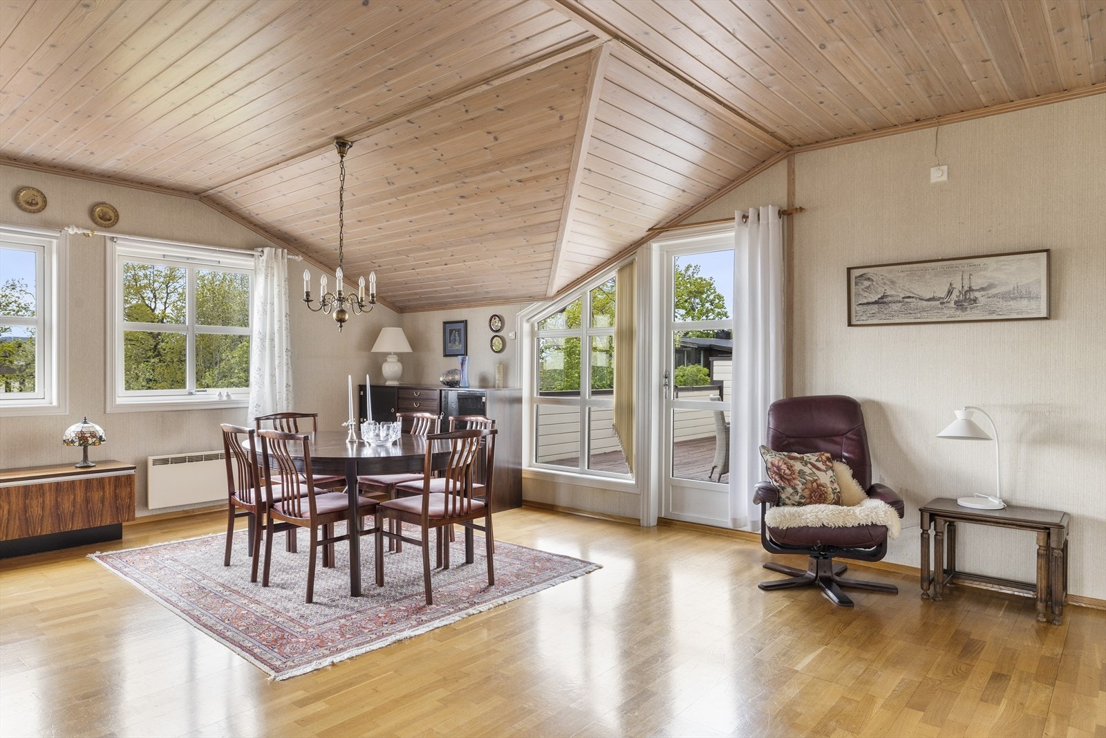 Utgang til terrasse Galleribilde