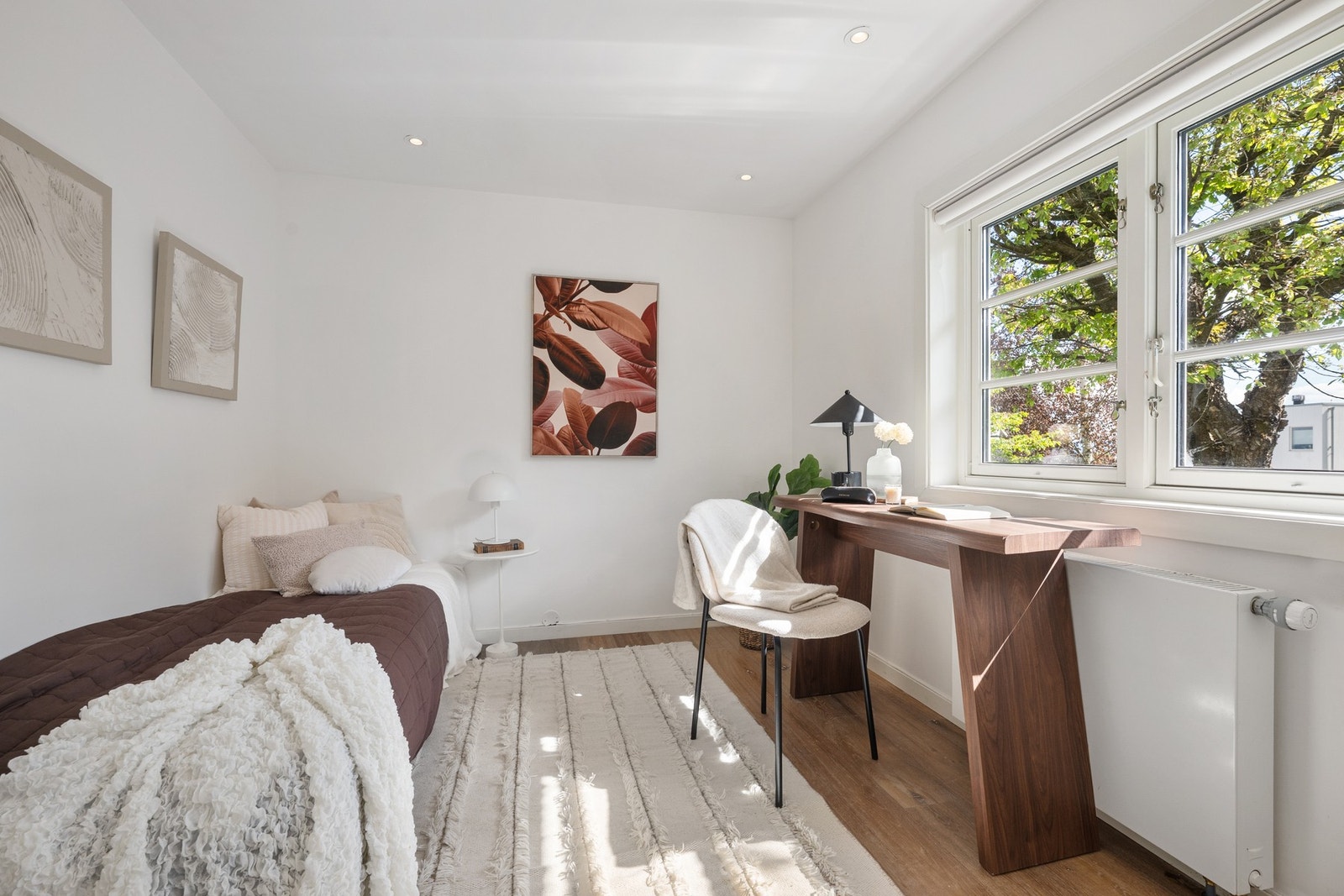 Soverom med inngang fra stuen Galleribilde