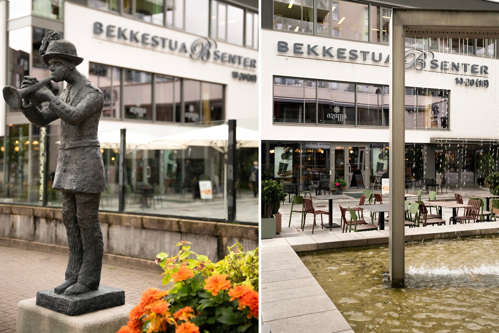 Kort vei til Bekkestua sentrum med et hav av servicetilbud Galleribilde
