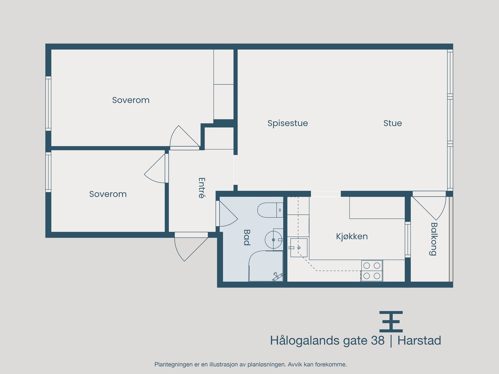 Planløsning Galleribilde
