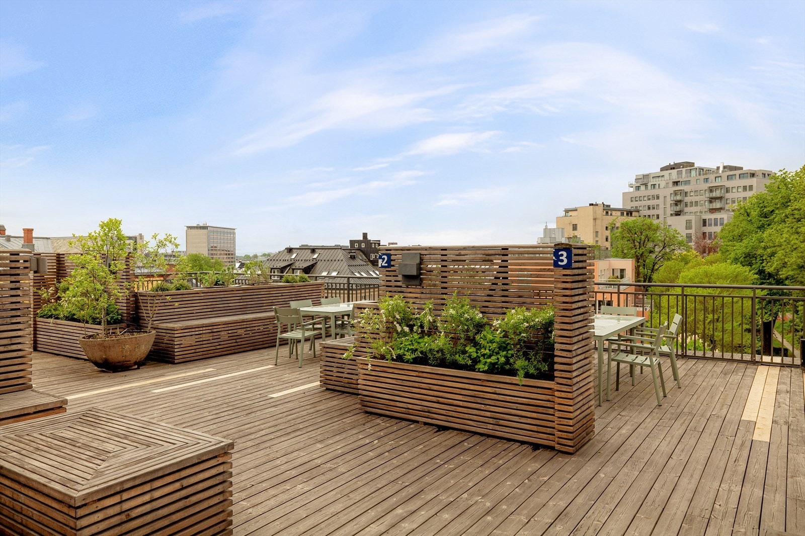 Takterrasse Galleribilde