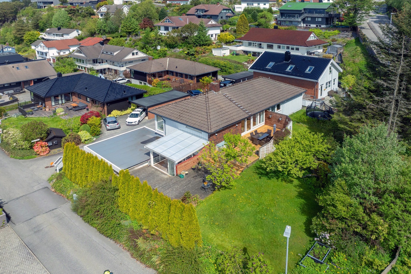 Stor og flott tomt Galleribilde
